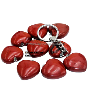 Llavero Decorativo con Colgante en Forma de Corazón de Piedra Preciosa Tallada al por Mayor con Tema de Mascota - Product Image 4