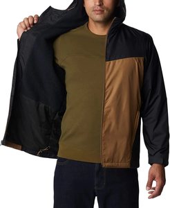 Manteau de pluie imperméable grande taille avec capuche pour hommes, veste coupe-vent avec logo personnalisé pour la randonnée et la pêche, dernier modèle du fabricant - Product Image 5