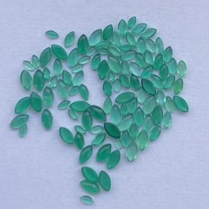 Cabujones sueltos de marquesa de piedra de ónix verde Natural de 2mm, 4mm, 6mm, el mejor precio al por mayor del fabricante en línea - Product Image 3