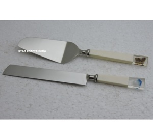 High Quality Stainless Steel <b>Cake</b> <b>Server</b> for Wedding Modern Look <b>Cake</b> <b>Server</b> <b>Cake</b> Knife for Restaurant Wedding Home - Product Image 2