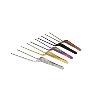 Pince à épiler de chef de 30cm en acier inoxydable avec pointes dentelées Pinzas De Cocina Pince de cuisine alimentaire - Product Image 4