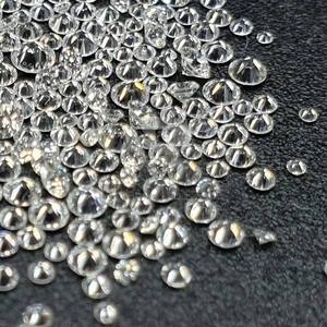 Diamants naturels bruts polis brillants certifiés IGI, pureté SI, couleur G-H, taille 1,8-2,7 mm, 0,025-0,072 ct pour la joaillerie - Product Image 4
