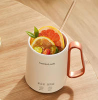 Tasse à eau chauffante électrique portable mini 350 ml, pot thermique pour la santé, pour les voyages, l'utilisation à domicile, tasse à café électrique pour les voyages