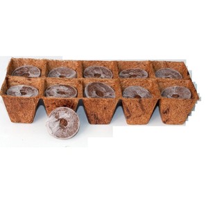 กาบมะพร้าวธรรมชาติจากเวียดนาม,ปลั๊กเม็ดพีทมะพร้าวผลิตจากเวียดนาม - Product Image 3