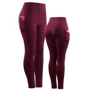 Size Yoga <b>Pants</b> Dropshipping Custom Logo Polyester Quick Drying Fitness Workout <b>Dancing</b> Wear Women Compression Leggings - Product Image 2