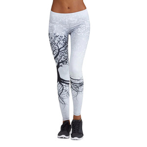 Entrenamiento Fitness Yoga pantalones Leggings para mujer alto Spandex/Nylon patrón sólido sin costuras cintura alta ropa Casual con bolsillos - Product Image 1