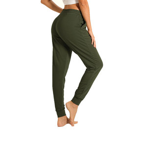 Pantalon décontracté d'hiver pour femmes, taille élastique, tissu en toile, haute qualité, coupe confortable, best-seller - Product Image 3