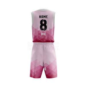 Concevez votre propre uniforme de basket-ball de logo en prix de gros uniforme de basket-ball de Offre Spéciale en stock - Product Image 3