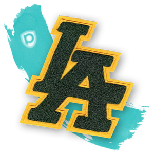 Assortiment en vrac Chenille Paillettes Broderie Lettre thermocollante Patch 8cm 5.5cm Etiquette tissée à bord découpé au laser Polyester Style Phnom Penh - Product Image 5