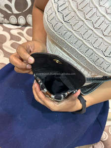 Nuevo Western Tooled Jacquard cuero teléfono Crossbody Sling monederos Vintage Multi Azteca tela único acolchado pequeño muñequera monederos - Product Image 6