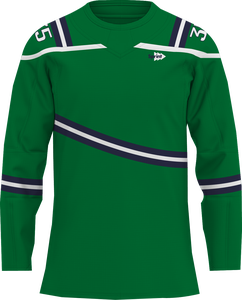 Uniforme d'entraînement de hockey sur glace 100% polyester sublimé de style professionnel - Product Image 2