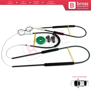 ชุดซ่อมกระจกไฟฟ้า BWR569ชุดซ่อมประตูหน้าซ้ายหรือขวาสำหรับ6N1โปโล MK3 6N2 6N3837461ประตู1994-2001 2/3 - Product Image 2