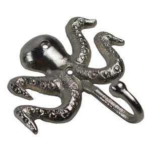 Crochets muraux en métal avec logo personnalisé, finition plaquée royale, pour le salon et la décoration intérieure. - Product Image 4