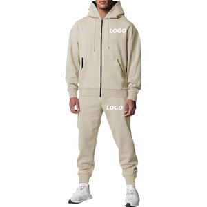 Chándal Transpirable con Logotipo Personalizado, Talla Unisex, Poliéster, con Capucha, Cremallera Completa, Transpirable, de Forro Polar, para Entrenamiento - Product Image 3