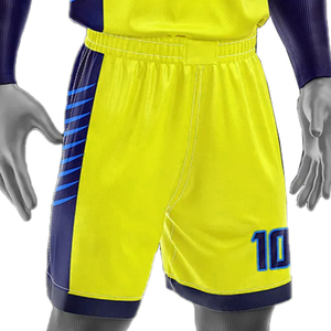 Ensemble de maillots de basket-ball conçus sur mesure, col en V de qualité supérieure avec pantalon imprimé, kit d'équipe personnalisé par sublimation du Pakistan - Product Image 3