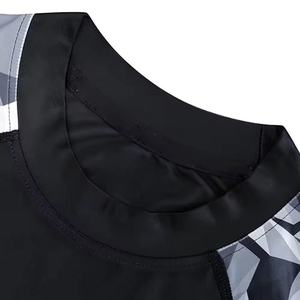 OEM Rash Guard Hombres Sublimación Impreso Spandex Bjj Rash Guard Gimnasio Surf Buceo Rash Guard Compresión Camisas - Product Image 4