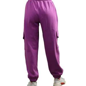 Pantalon de survêtement cargo décontracté pour femmes personnalisé nouvelle mode baggy taille haute vêtements pour femmes pantalon multi-poches pour femmes - Product Image 2