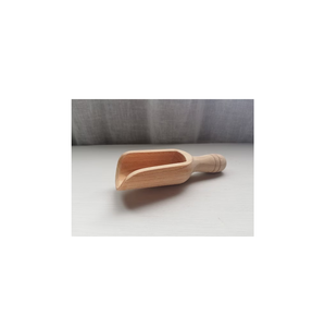 Cuillère Scoop en bois de manguier en gros Cuillère Scoop en bois naturel à manche court couleur naturelle à bas prix - Product Image 1
