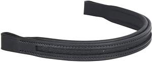 Brida de Cuero de Alta Calidad para Caballo, con Diadema, Canal Vacío, Tamaños Personalizables, Estilo V y Ondulado, en Color Negro, Marrón y Bronceado - Product Image 2