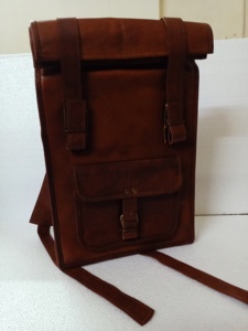 Mochilas de cuero hechas a medida hechas de '100% cuero hecho en cuero resistente ideal para reventa - Product Image 3