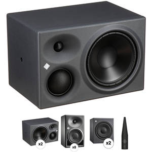 Huge Discount 7.1.4 for Dolby Atmos Surround Sound Studio Monitor Kit <b>with</b> Alignment <b>Microphone</b> High-End <b>Speakers</b> - Product Image 5
