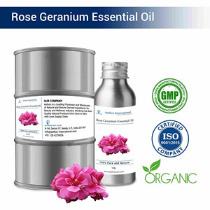 Huile essentielle de géranium rosat pour spa et parfumerie - Product Image 1