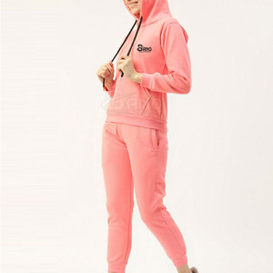 Comfortable Winter Solid Knitting <b>Track</b> Suit <b>Light</b> Weight Casual Wear Regular Fit Running Women - Product Image 2