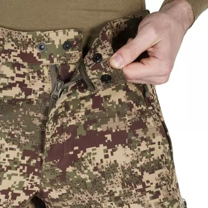 Pantalones Softshell Impermeables y Cortavientos para Hombre, Construcción Reforzada, para Invierno, Modelo  "ALTITUDE" INVERNALE - CAMUFLAJE - Product Image 5