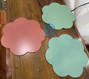 Manteles individuales personalizados de laca elegante, manteles individuales de mesa redonda, manteles individuales de mesa de comedor - Product Image 1