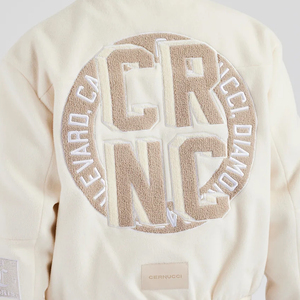 High Quality <b>Thin</b> Custom Logo Baseball Varsity <b>Jacket</b> for <b>Men</b> OEM Fashionable Loose Chenille Patches Winter Hot Sale High Street - Product Image 3