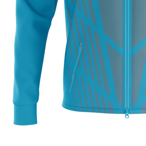 Sweat-shirts à capuche personnalisés avec lavage à l'acide, broderie, fermeture éclair, rayures, double couche, réversible, à carreaux, avec logo - Product Image 5