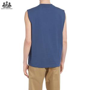 Nueva Llegada 2025, Camisetas sin Mangas Personalizadas al por Mayor para Hombre, Deportivas Casuales, con Patrón Sólido, 100% Algodón, de Secado Rápido, Transpirables y Ecológicas - Product Image 2