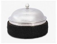 Casseroles en acier inoxydable à la mode et modernes, très vendues, avec couvercle en métal, chauffe-plats, fondue, casseroles en acier inoxydable
