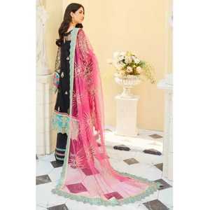 Ropa de novia de diseñador Ropa india y pakistaní Heavy Georgette Salwar Kameez Vestido de novia con bordado para damas - Product Image 6
