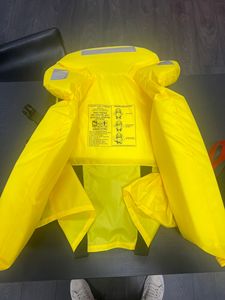 Giubbotto di Salvataggio Veleria San Giorgio Front Adulto Giallo SOLAS MED 150N Galleggiabilità PL Cinghie Riflettenti Modello 02010/GI - Product Image 4