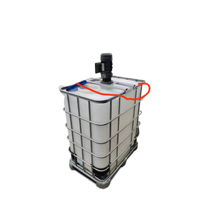 ถังเหล็ก IBC ขนาดใหญ่ 1000 ลิตร สำหรับบรรจุของเหลว เช่น น้ำผลไม้ ซอส - Product Image 2