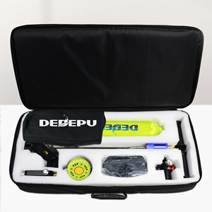 Équipement de Plongée DEDEPU 1L, Bouteille de Plongée Scuba de Secours Portable avec Pompe en Acier Inoxydable - Product Image 6