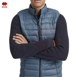 Gilet matelassé pour homme, OEM et ODM, personnalisation de la marque, gilet d'hiver chaud sans manches, approvisionnement direct d'usine - Product Image 2