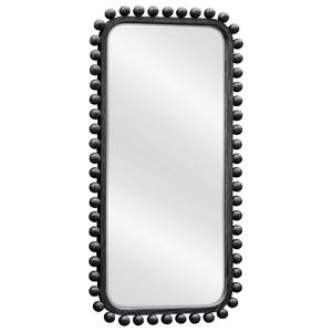Modern Design <b>Wooden</b> Wall <b>Mirror</b> Oval Shape Black Colour Decorative Wall <b>Mirror</b> for Makeup Indoor Home & Hotels. - Product Image 3