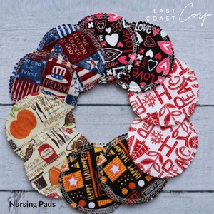 Almohadillas de lactancia reutilizables orgánicas con respaldo de bambú y PUL para el cuidado de la maternidad - Product Image 1