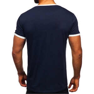 Camisetas Ligeras para Hombre para Verano 100% Algodón Nuevo Diseño con Logotipos Estampados Camisetas de Exterior - Product Image 3