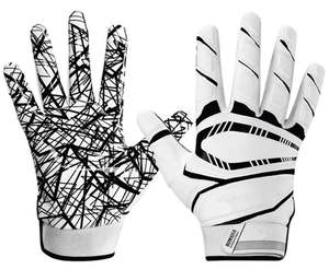 Gants de sport de récepteur de football américain légers de haute qualité sensation de balle améliorée avec ajustement confortable - Product Image 3
