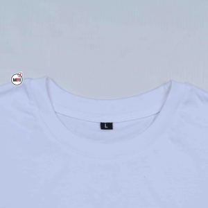 Hot Selling Customize Color and Logo Multi-Color Breathable Cotton Fabric Oversized <b>Tshirt</b> Men's Neck Loose-Fit Fashion T-Shirts - Product Image 6