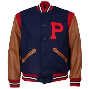 Nuova <span class=keywords><strong>Giacca</strong></span> Varsity per <span class=keywords><strong>Uomo</strong></span> di Alta Qualità al Miglior Prezzo, <span class=keywords><strong>Giacca</strong></span> in Lana con Maniche in Pelle, <span class=keywords><strong>Giacca</strong></span> Varsity di Urban Export Line - Product Image 1