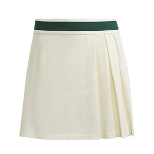 กระโปรงยาวเอวสูงผ้าฝ้ายสำหรับผู้หญิงกระโปรงยาวปักตาข่ายใส่สบาย - Product Image 1