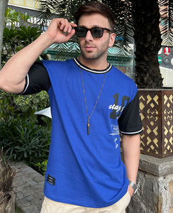 เสื้อยืดผ้าฝ้าย100% เปล่าสำหรับผู้ชายเสื้อยืดขนาดพลัสไซส์พิมพ์โลโก้ - Product Image 6