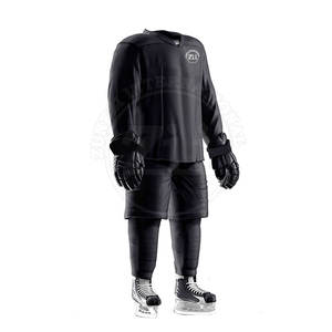 Fabricant pakistanais d'uniformes de hockey sur glace surdimensionnés, vêtements de sport pour adultes, service OEM, équipe personnalisée, 100% polyester respirant - Product Image 4