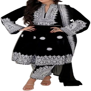 ROBE KUCHI Afghane 2024 AVEC ROBE TRIBALE TRADITIONNELLE BRODÉE À LA MAIN POUR LES FEMMES ROBE FESTIVAL KUCHI AFGHAN CULTURE PASHTUN - Product Image 3