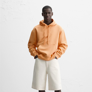 Sudaderas con capucha en blanco de sublimación de poliéster y algodón 100% personalizadas al por mayor para hombres y mujeres sudaderas con capucha de gran tamaño para impresión por sublimación de invierno - Product Image 4