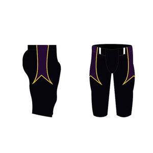 Ensemble d'uniformes de football américain personnalisés à impression par sublimation, couleur unie, respirante et à prix raisonnable - Product Image 6